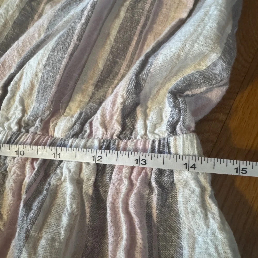 Striped Ruffle Dress​ - Picture 4 of 10